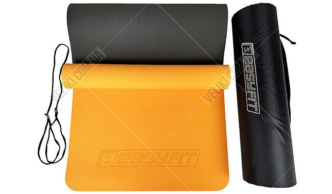 Килимок для фітнесу та йоги EasyFit EF-1924s 6 мм - дополнительное фото 20