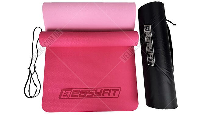 Килимок для фітнесу та йоги EasyFit EF-1924s 6 мм - дополнительное фото 27