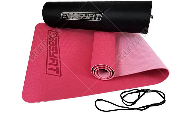 Килимок для фітнесу та йоги EasyFit EF-1924s 6 мм - дополнительное фото 28