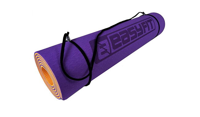Коврик для фитнеса и йоги EasyFit EF-1924s 6 мм - фото 4