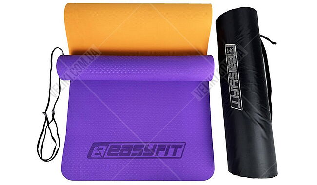 Килимок для фітнесу та йоги EasyFit EF-1924s 6 мм - дополнительное фото 13