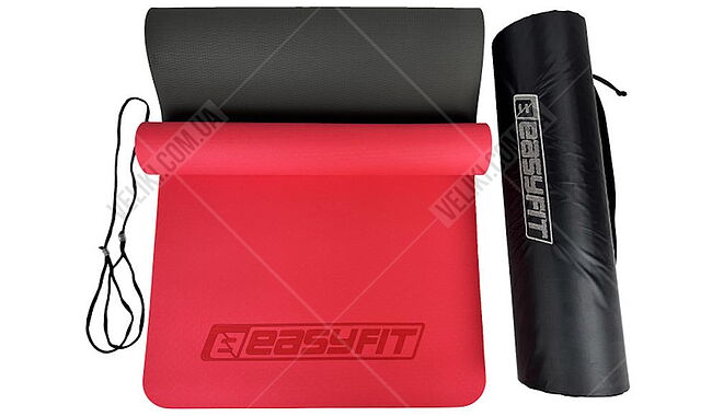 Килимок для фітнесу та йоги EasyFit EF-1924s 6 мм - дополнительное фото 24