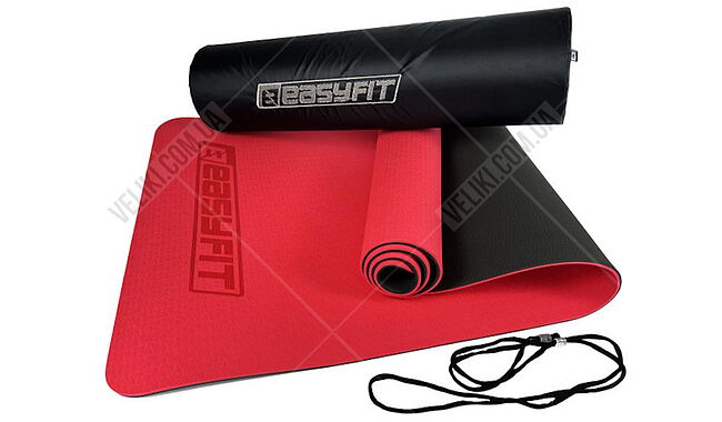 Килимок для фітнесу та йоги EasyFit EF-1924s 6 мм - дополнительное фото 25