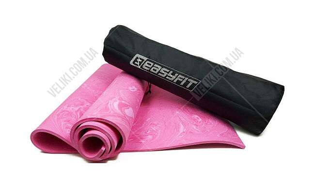 Коврик для фитнеса и йоги EasyFit EF-1930s-1 8 мм - дополнительное фото 2