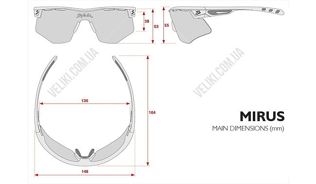 Окуляри Spiuk Mirus Lumiris - дополнительное фото 2