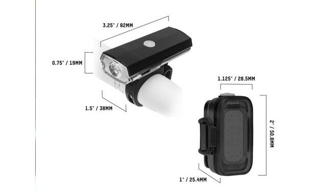 Комплект велосвітла Blackburn Dayblazer 550 + Grid - дополнительное фото 1