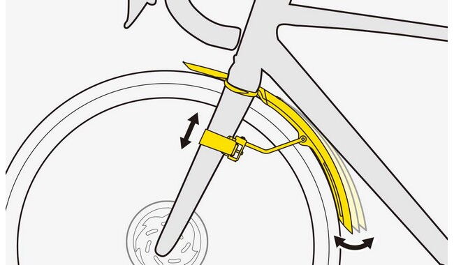 Комплект крил Topeak TetraFender R1/R2 - дополнительное фото 8