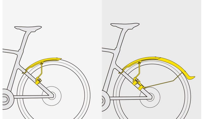 Комплект крил Topeak TetraFender R1/R2 - дополнительное фото 9