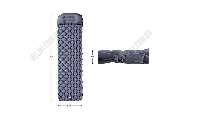 Коврик надувной Nils Camp NC4006 - дополнительное фото 7