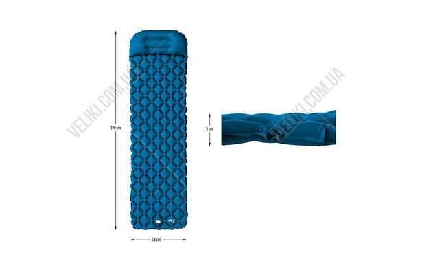 Коврик надувной Nils Camp NC4006 - дополнительное фото 1