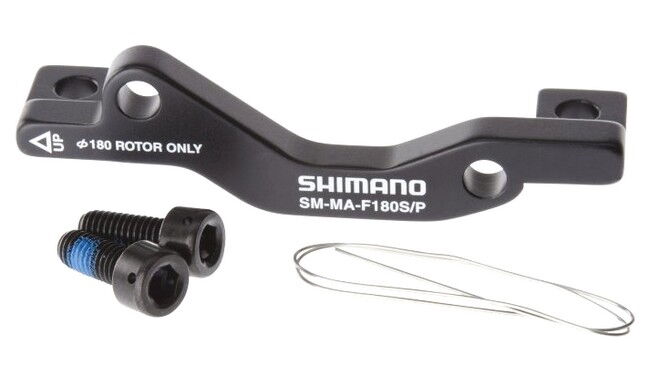 Адаптер переднього каліпера Shimano SM-MA-F180S/P PM-IS F180 - дополнительное фото 1