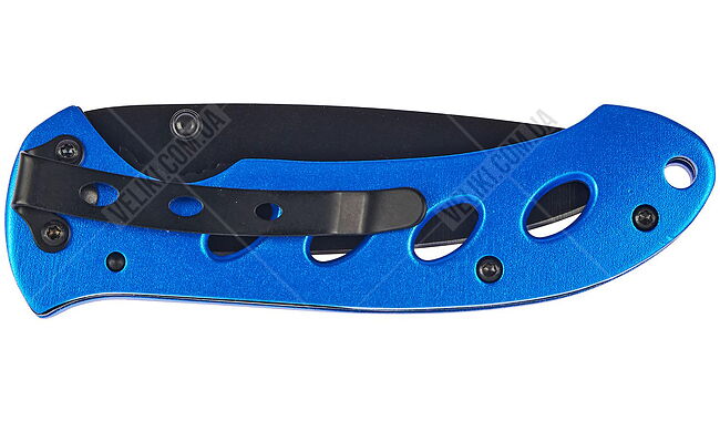 Ніж Active Citizen Blue, Марка сталі - 420, Матеріал руків’я - Алюміній, Довжина загальна - 190 мм, Довжина клинка - 81 мм. Вага - 88 г - дополнительное фото 2