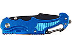 Ніж Active Satellite Blue, Марка сталі - 420, Матеріал руків’я - алюміній, Довжина загальна - 202 мм, Довжина клинка - 80 мм. Вага - 125 г - дополнительное фото 2