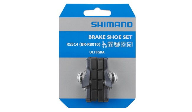 Тормозные колодки Shimano R55C4 (BR-8010) - дополнительное фото 1
