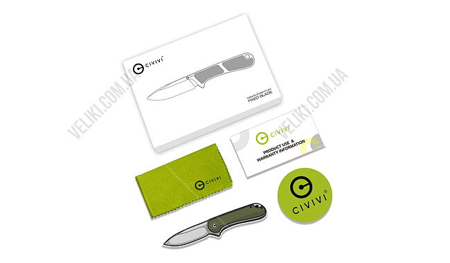 Нож Civivi Mini Elementum Fixed Blade C23010-1 - дополнительное фото 4