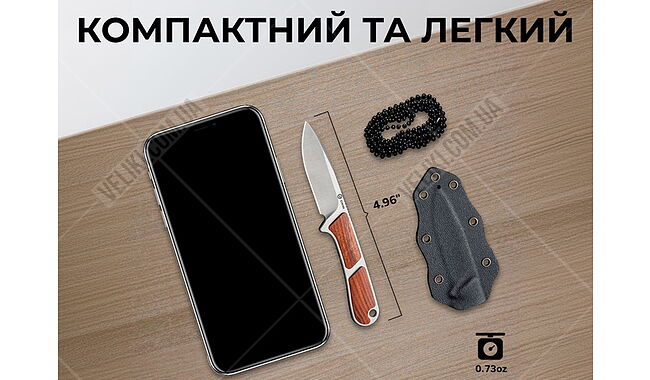 Ніж Civivi Mini Elementum Fixed Blade C23010-4 - дополнительное фото 6