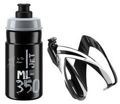 Велофляга Elite Jet 350 мл с флягодержателем Elite Ceo