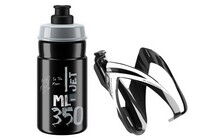 Велофляга Elite Jet 350 мл із фляготримачем Elite Ceo - фото 2