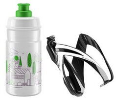 Велофляга Elite Jet 350 мл с флягодержателем Elite Ceo