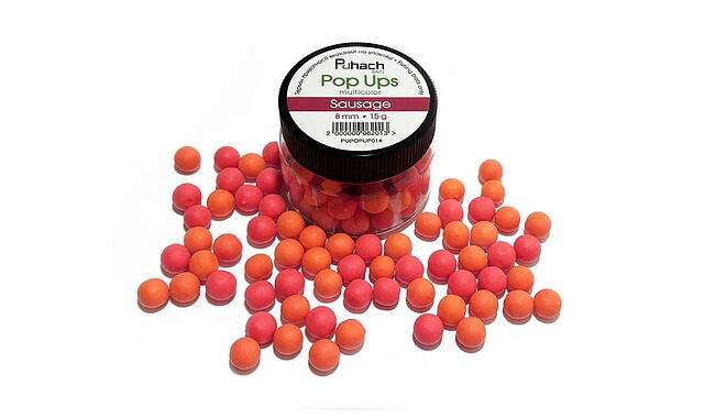 Бойлы Puhach Baits Pop Ups Multicolor 8 мм - фото 1