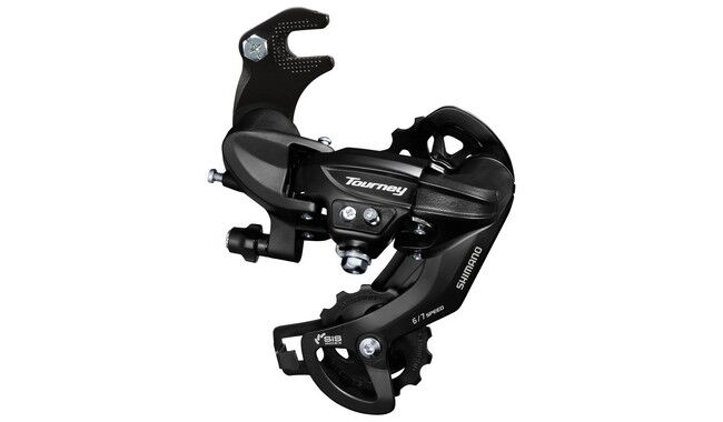 Задний переключатель Shimano Tourney RD-TY300-SGS-B - фото 1