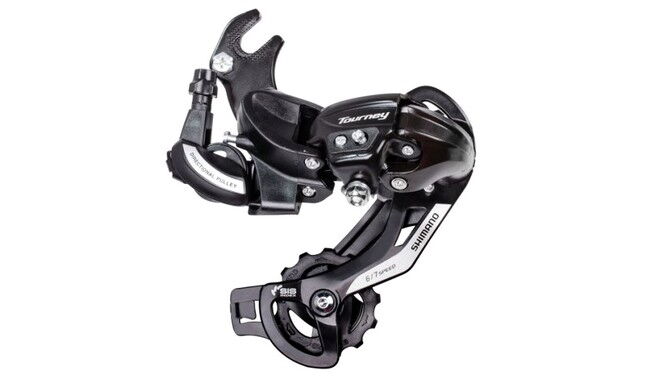 Задний переключатель Shimano Tourney RD-TY500-SGS-B - фото 1
