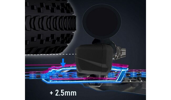 Передній перемикач Shimano GRX Di2 FD-RX825 - дополнительное фото 3