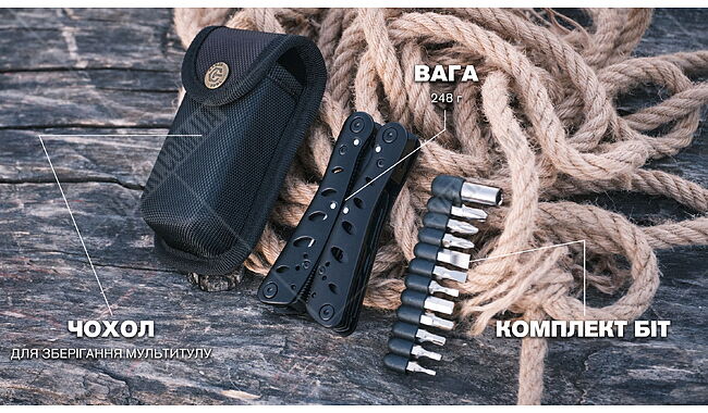 Мультитул Ganzo G205-B - дополнительное фото 11