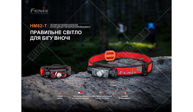 Фонарь Fenix HM62-T V2.0 - дополнительное фото 5