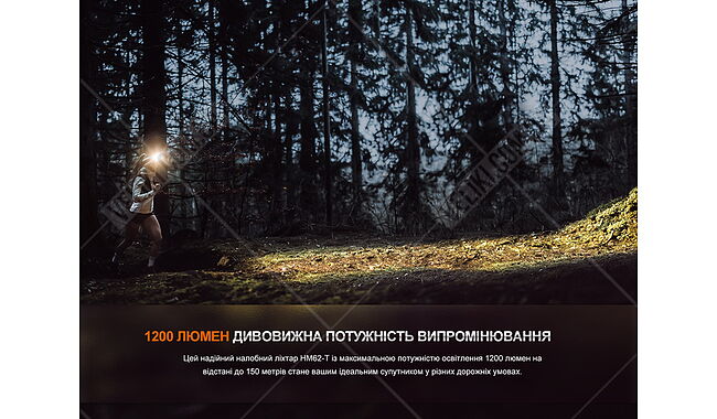 Фонарь Fenix HM62-T V2.0 - дополнительное фото 6