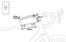 Сумка на раму Zefal Console Pack T1 - дополнительное фото 1