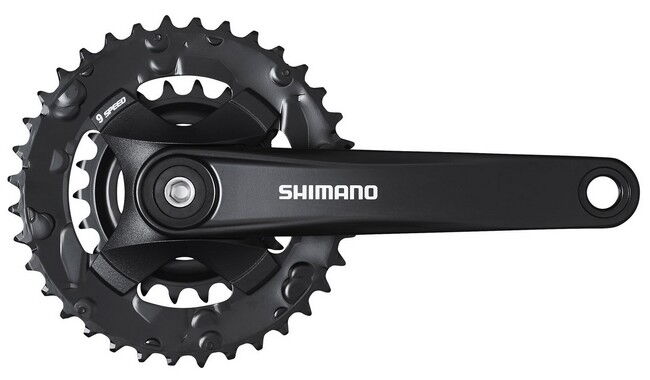 Система шатунів Shimano FC-MT101-2 22-36T 175 мм OEM - фото 1