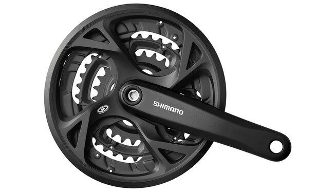 Система шатунов Shimano Altus FC-M371 26-36-48T 175 мм - фото 1
