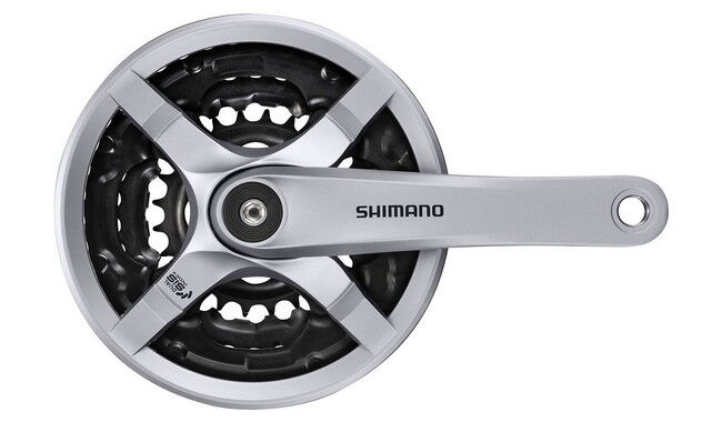 Система шатунов Shimano Tourney FC-TY501 24-34-42Т 170 мм - фото 2