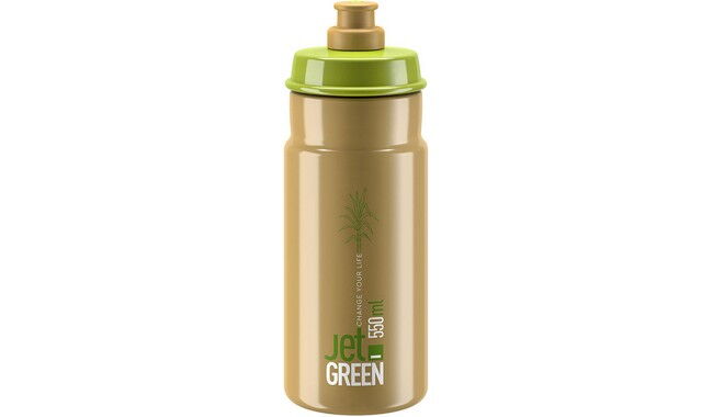 Велофляга Elite Jet Green 550 мл - фото 1