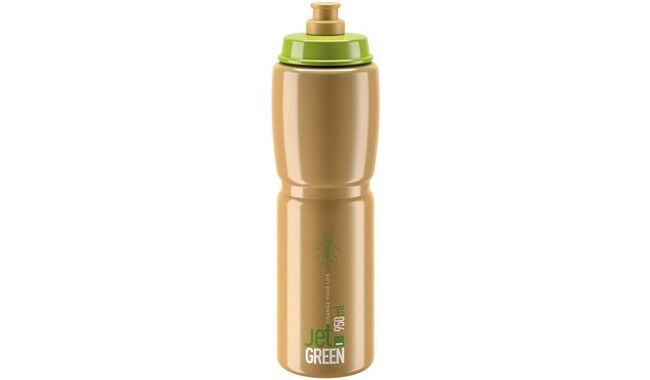 Велофляга Elite Jet Green 950 мл - фото 1