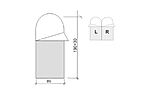 Спальний мішок Terra Incognita Asleep 300 220 cм R - дополнительное фото 1