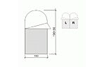 Спальный мешок Terra Incognita Asleep Wide 200 190 cм R - дополнительное фото 2