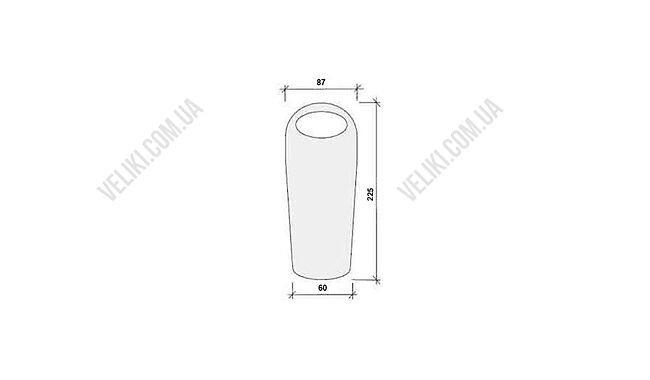 Спальний мішок Terra Incognita Polus 400 225 см - дополнительное фото 8