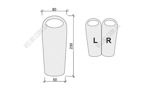Спальний мішок Terra Incognita Siesta Long 100 230 cм L - дополнительное фото 1