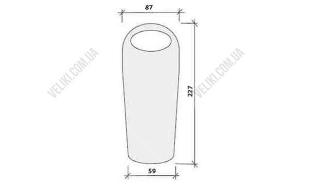Спальный мешок Terra Incognita Winter 227 cм - дополнительное фото 6
