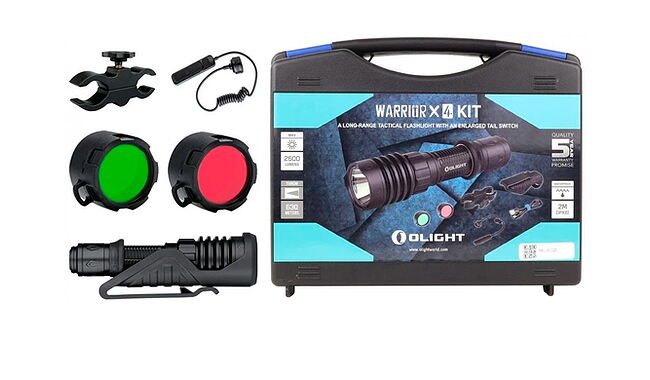 Фонарь Olight Warrior X 4 KIT - фото 1