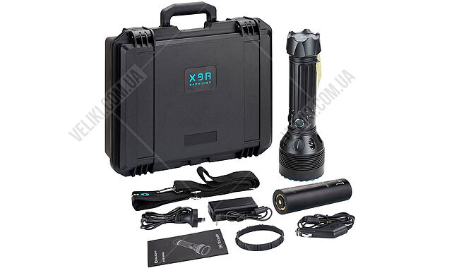 Фонарь Olight X9R Marauder - дополнительное фото 6