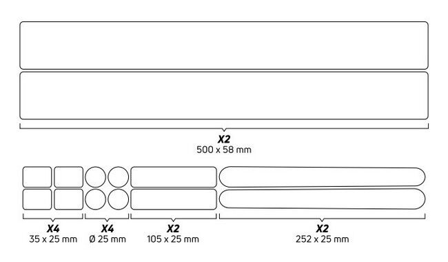 Захист рами Zefal Skin Armor Matt L - дополнительное фото 1