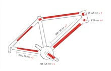 Захист рами Zefal Skin Armor Shiny L - дополнительное фото 2