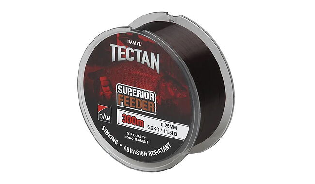 Жилка DAM Damyl Tectan Superior Feeder 300 м 0,20 мм 3,3 кг - фото 1