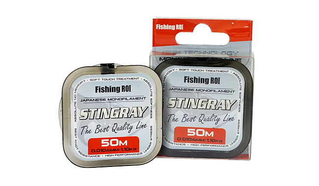 Жилка Fishing Roi Stingray 50 м 0,128 мм 1,49 кг - фото 1