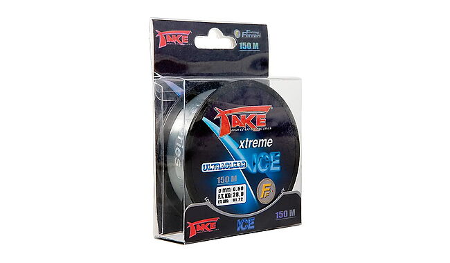 Леска Lineaeffe Take Xtreme Ice 150 м 0,14 мм 2,8 кг - фото 1
