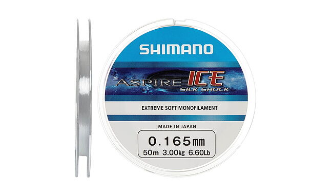 Леска Shimano Aspire Silk Shock Ice 50 м 0,225 мм 5,8 кг - фото 1