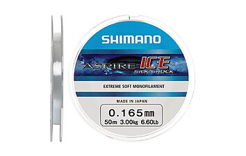 Леска Shimano Aspire Silk Shock Ice 50 м 0,255 мм 7,0 кг